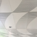 perforated metal acoustic false ceiling